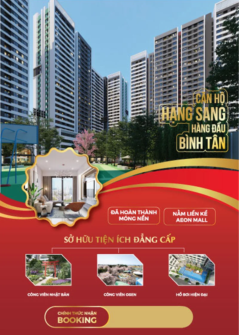 Banner giới thiệu dự án Aio City Bình Tân.